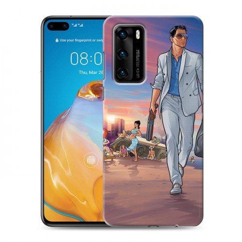 Дизайнерский пластиковый чехол для Huawei P40 Archer