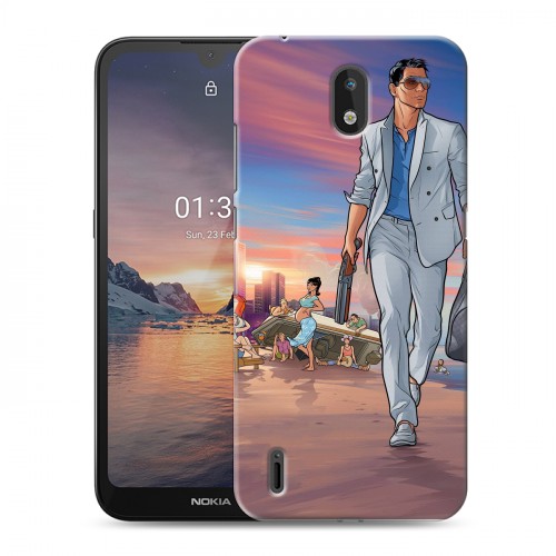 Дизайнерский силиконовый чехол для Nokia 1.3 Archer