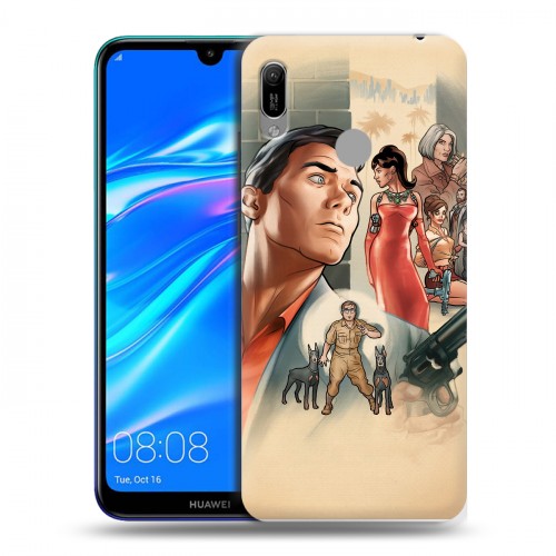 Дизайнерский пластиковый чехол для Huawei Y6 (2019) Archer