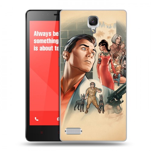 Дизайнерский силиконовый чехол для Xiaomi RedMi Note Archer