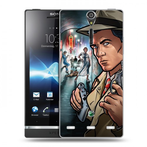 Дизайнерский пластиковый чехол для Sony Xperia S Archer