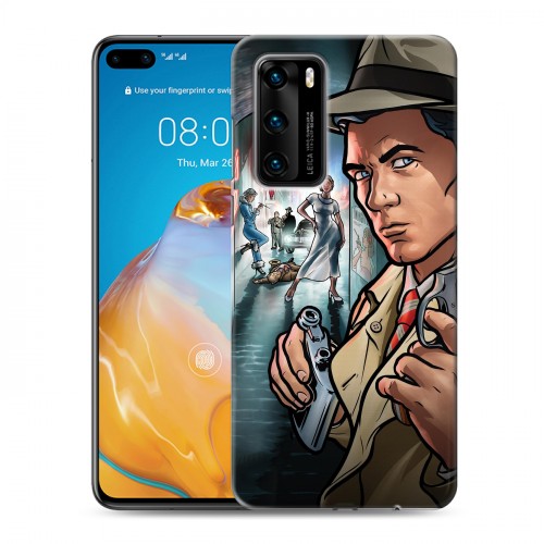 Дизайнерский пластиковый чехол для Huawei P40 Archer