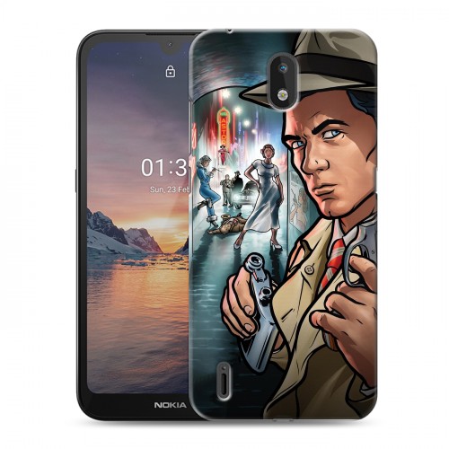 Дизайнерский силиконовый чехол для Nokia 1.3 Archer