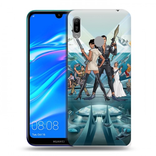 Дизайнерский пластиковый чехол для Huawei Y6 (2019) Archer