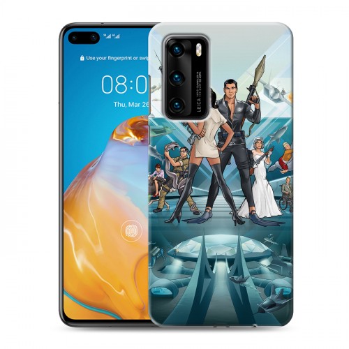 Дизайнерский пластиковый чехол для Huawei P40 Archer