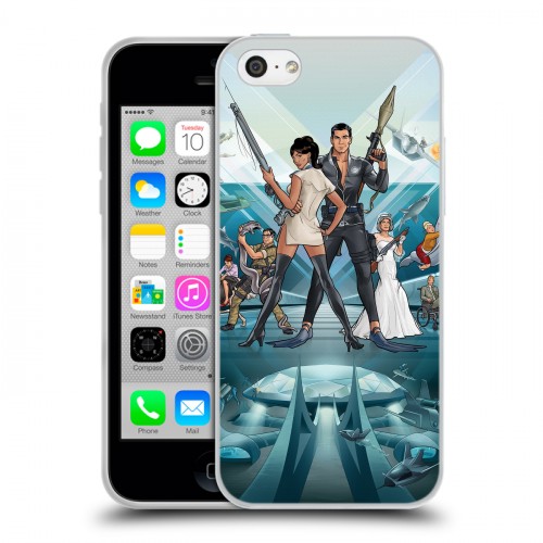 Дизайнерский пластиковый чехол для Iphone 5c Archer