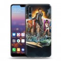 Дизайнерский силиконовый с усиленными углами чехол для Huawei P20 Pro Archer