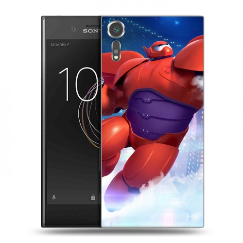 Дизайнерский пластиковый чехол для Sony Xperia XZs Город Героев