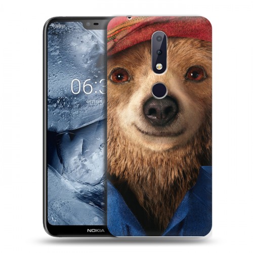 Дизайнерский пластиковый чехол для Nokia 6.1 Plus Паддингтон