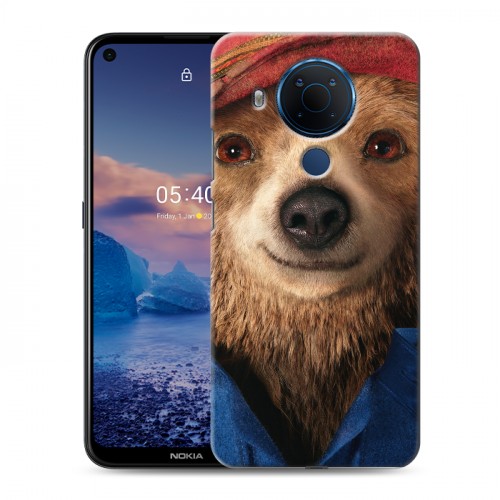 Дизайнерский силиконовый чехол для Nokia 5.4 Паддингтон