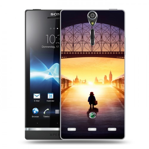 Дизайнерский пластиковый чехол для Sony Xperia S Паддингтон