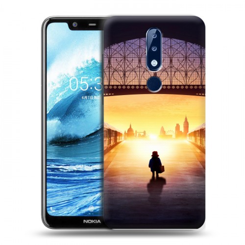 Дизайнерский пластиковый чехол для Nokia 5.1 Plus Паддингтон