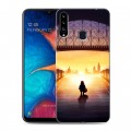 Дизайнерский пластиковый чехол для Samsung Galaxy A20s Паддингтон