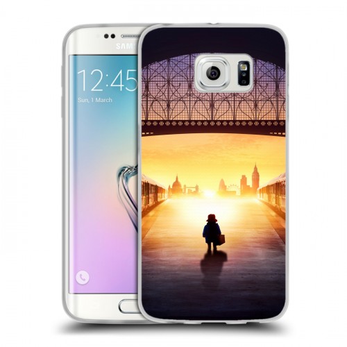 Дизайнерский силиконовый чехол для Samsung Galaxy S6 Edge Паддингтон