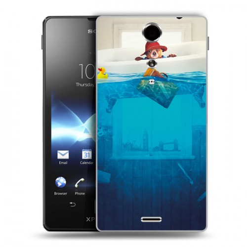 Дизайнерский пластиковый чехол для Sony Xperia TX Паддингтон