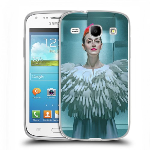 Дизайнерский пластиковый чехол для Samsung Galaxy Core Пила