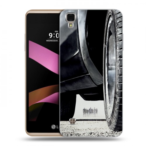 Дизайнерский силиконовый чехол для LG X Style форсаж