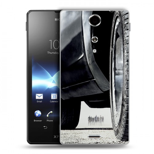 Дизайнерский пластиковый чехол для Sony Xperia TX форсаж