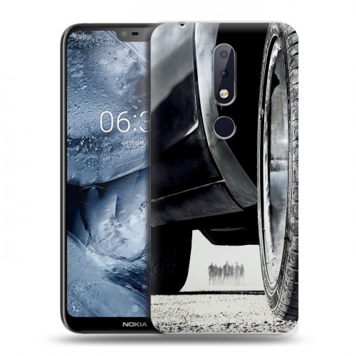 Дизайнерский пластиковый чехол для Nokia 6.1 Plus форсаж