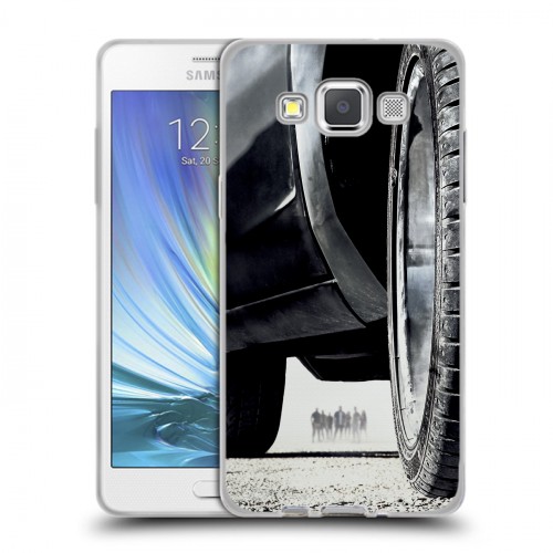 Дизайнерский пластиковый чехол для Samsung Galaxy A5 форсаж