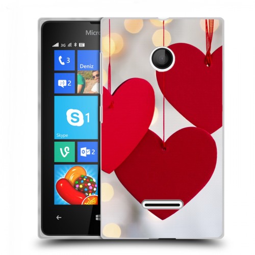 Дизайнерский пластиковый чехол для Microsoft Lumia 435