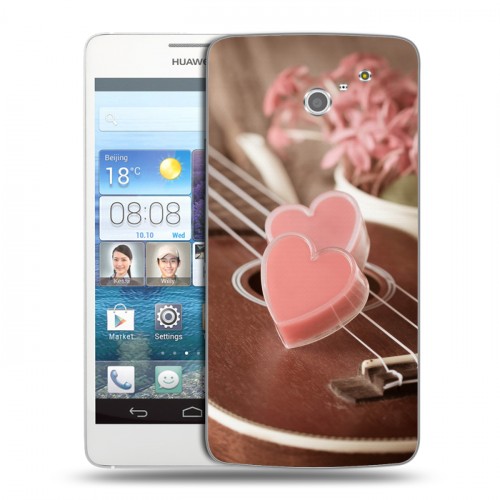 Дизайнерский пластиковый чехол для Huawei Ascend D2