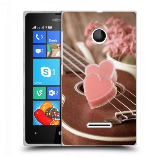 Дизайнерский пластиковый чехол для Microsoft Lumia 435