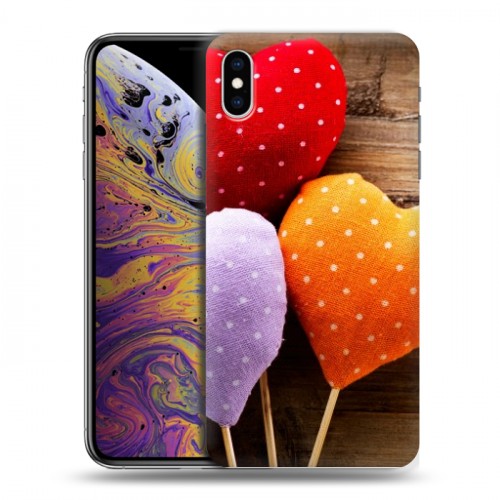 Дизайнерский силиконовый чехол для Iphone Xs Max