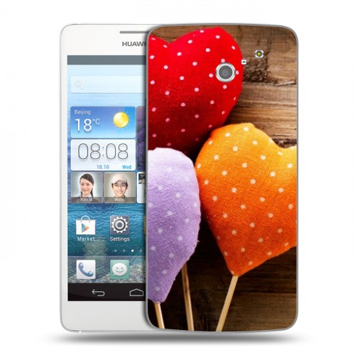 Дизайнерский пластиковый чехол для Huawei Ascend D2