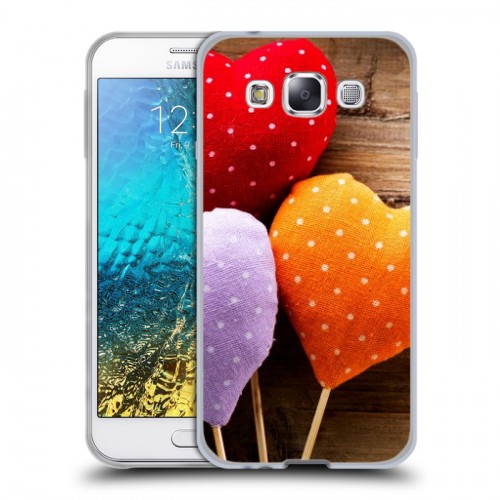 Дизайнерский пластиковый чехол для Samsung Galaxy E5