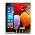 Дизайнерский пластиковый чехол для Microsoft Lumia 435