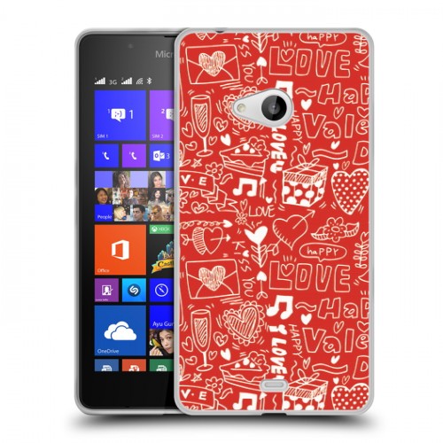 Дизайнерский пластиковый чехол для Microsoft Lumia 540