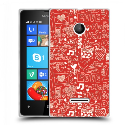 Дизайнерский пластиковый чехол для Microsoft Lumia 435