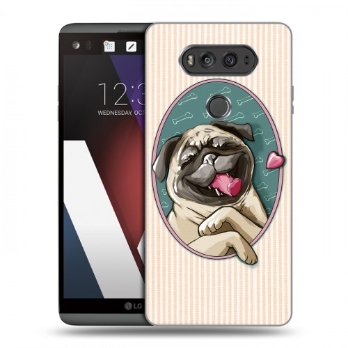 Дизайнерский пластиковый чехол для LG V20