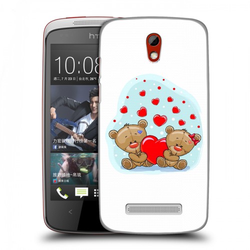 Дизайнерский пластиковый чехол для HTC Desire 500