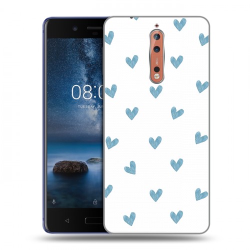 Дизайнерский пластиковый чехол для Nokia 8