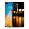 Дизайнерский силиконовый с усиленными углами чехол для Huawei P40