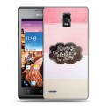 Дизайнерский пластиковый чехол для Huawei Ascend P1