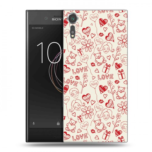 Дизайнерский пластиковый чехол для Sony Xperia XZs