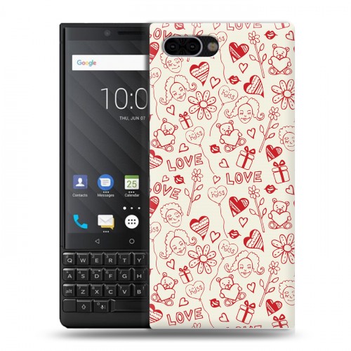 Дизайнерский пластиковый чехол для BlackBerry KEY2