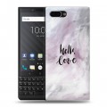 Дизайнерский пластиковый чехол для BlackBerry KEY2