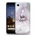 Дизайнерский пластиковый чехол для Google Pixel 3a XL