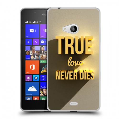 Дизайнерский пластиковый чехол для Microsoft Lumia 540