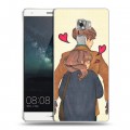 Дизайнерский пластиковый чехол для Huawei Mate S