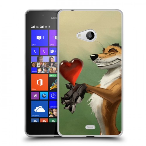 Дизайнерский пластиковый чехол для Microsoft Lumia 540