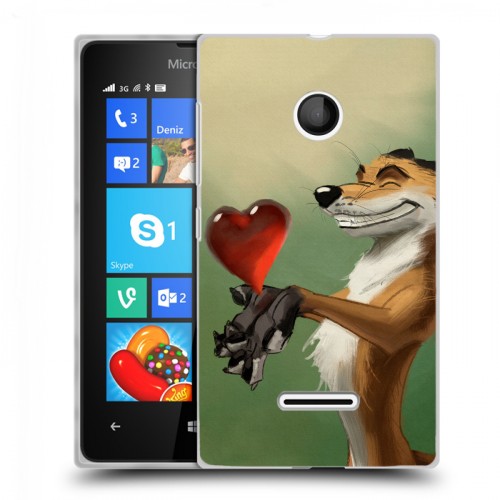 Дизайнерский пластиковый чехол для Microsoft Lumia 435