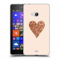 Дизайнерский пластиковый чехол для Microsoft Lumia 540