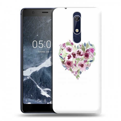 Дизайнерский пластиковый чехол для Nokia 5.1