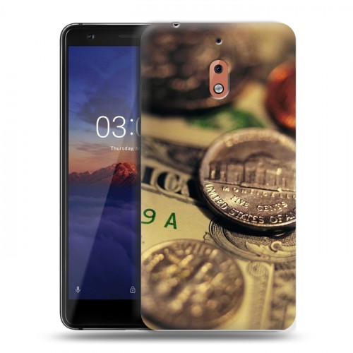 Дизайнерский силиконовый чехол для Nokia 2.1 Текстуры денег