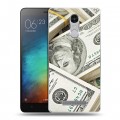 Дизайнерский пластиковый чехол для Xiaomi RedMi Note 3 Текстуры денег